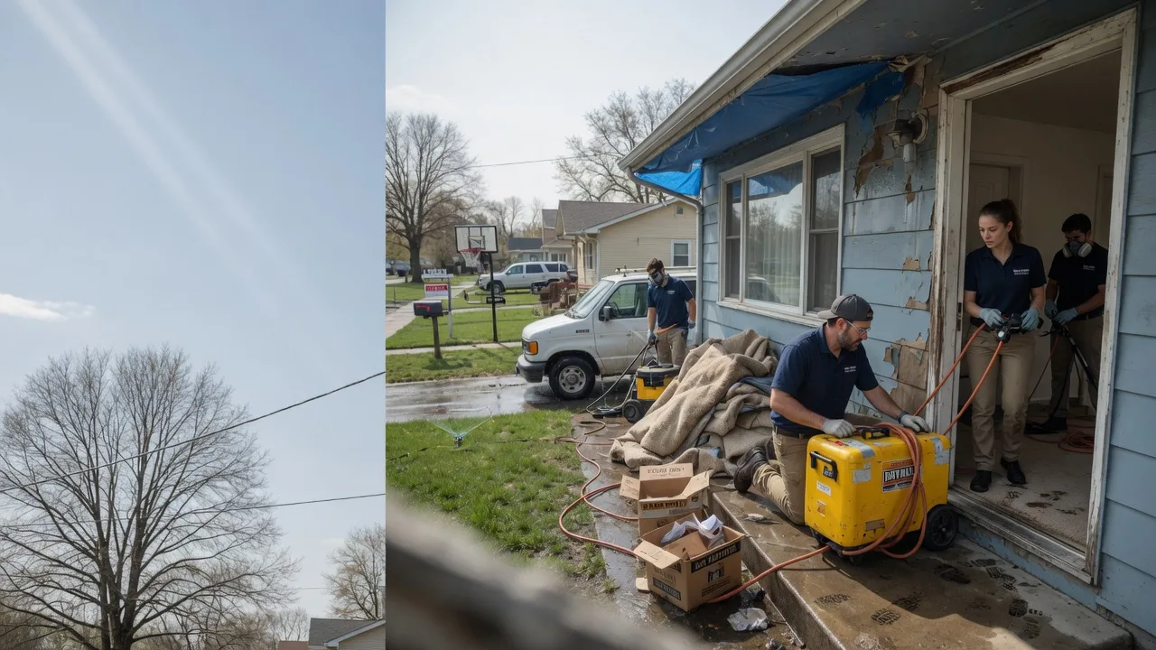 Basement Flood Cleanup in Center Point, WV near me